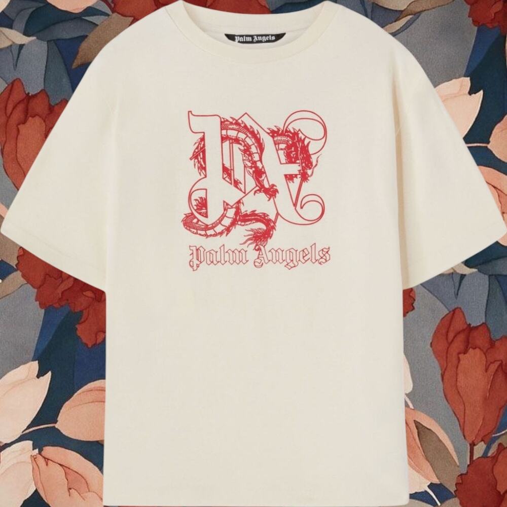 Palm Angels Men's Casual Short Sleeve
